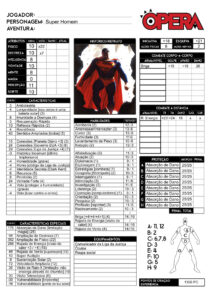 Ficha do Super-Homem